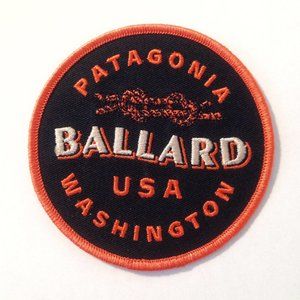 RARE Patagonia Ballard Shop Patch